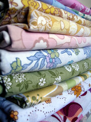 Lisa Pocklington designer stylist vintage floral fabric stash